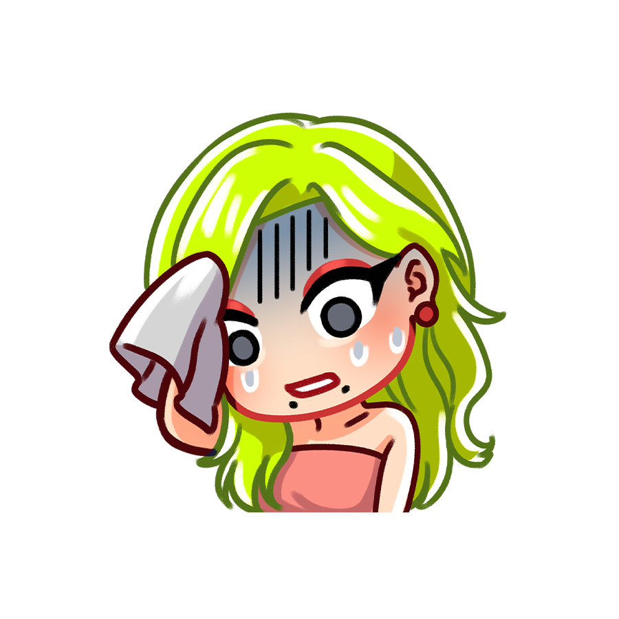 Jojo Sweat Sticker