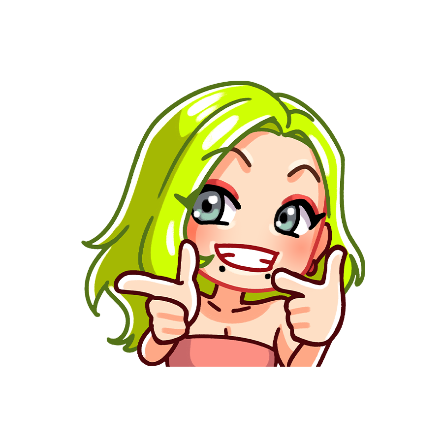 Jojo Finger Guns Sticker