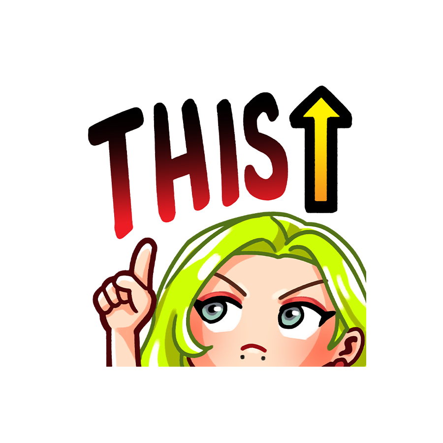 Jojo This Sticker