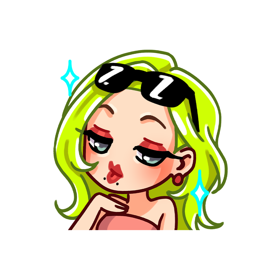 Jojo Glam Sticker