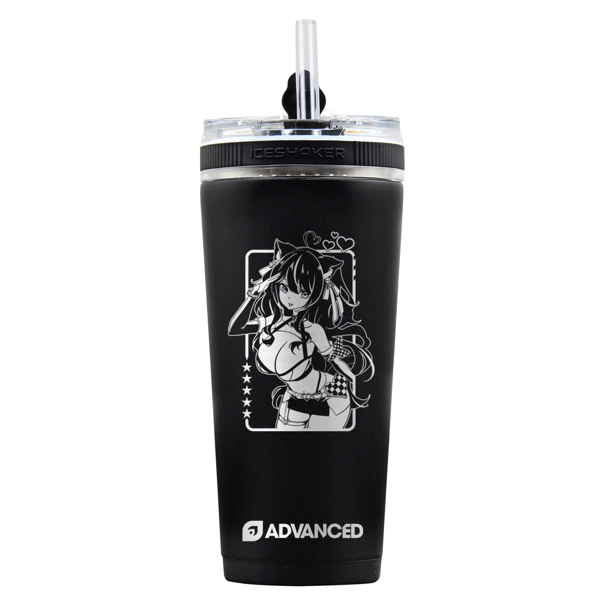 Nikkinami Custom 26oz Flex Bottle - Black