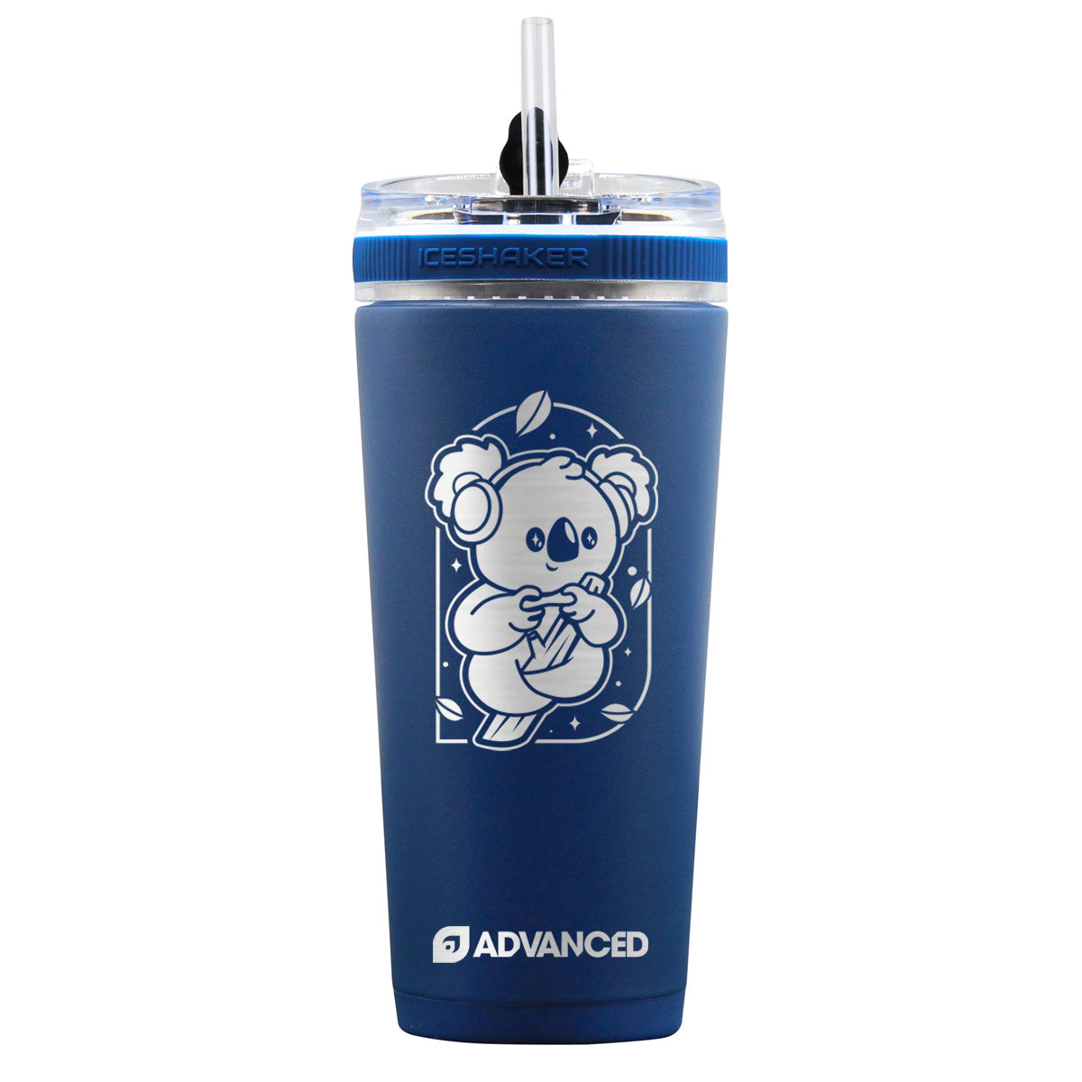 Absterge Custom 26oz Flex Bottle - Navy