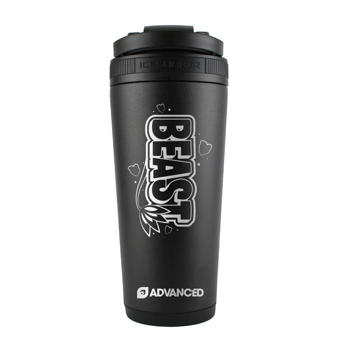 Beast's Custom 26oz Ice Shaker - Black