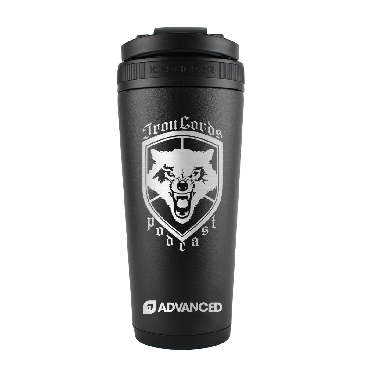 IronLords Custom 26oz Ice Shaker - Black