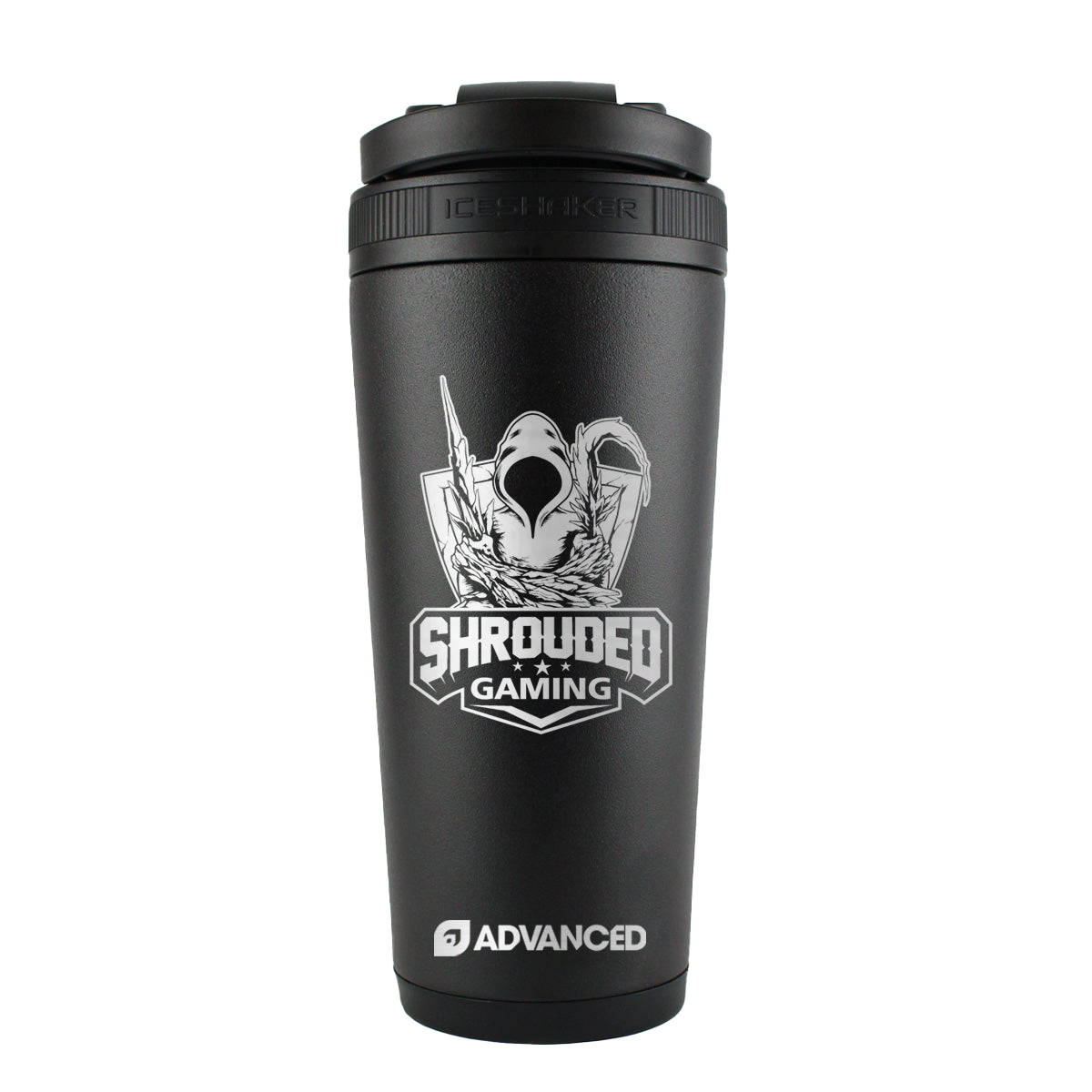 Shrouded Gaming Custom 26oz Ice Shaker - Black
