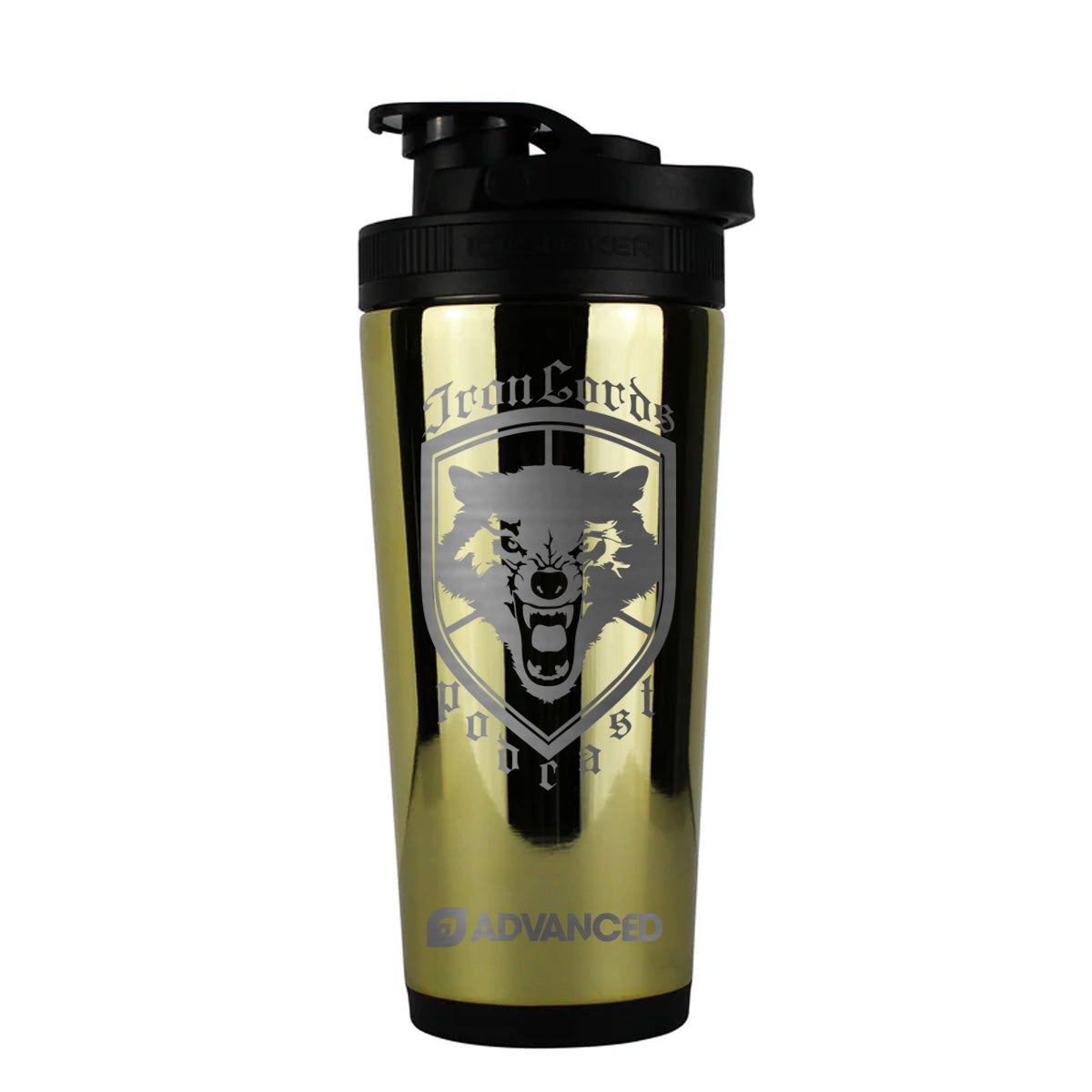 IronLords Custom 26oz Ice Shaker - Gold
