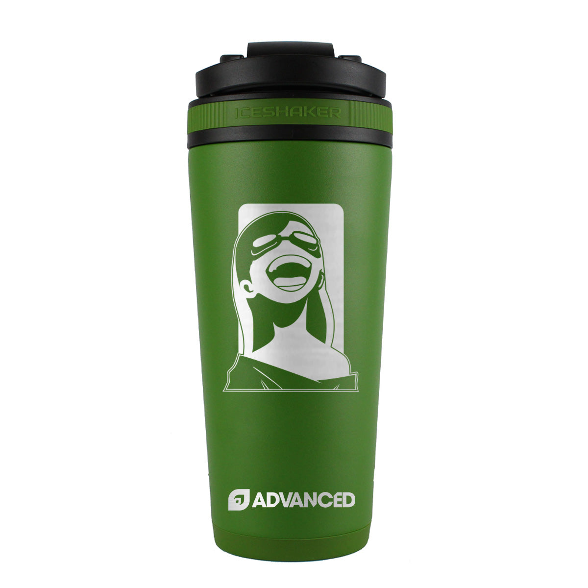 CuriousJoi Custom 26oz Ice Shaker - Green