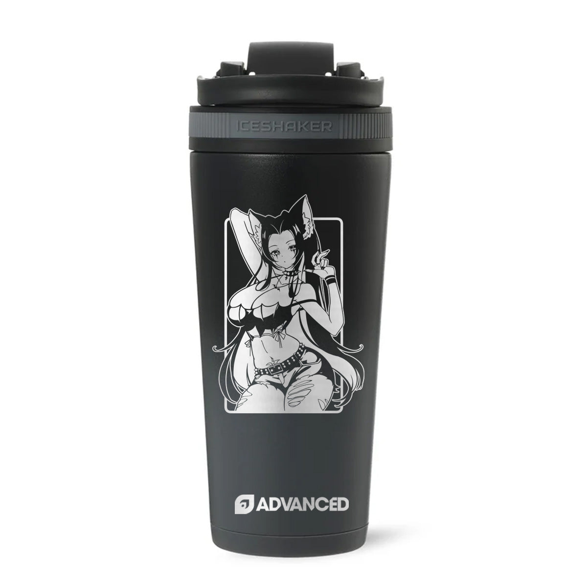 VampyKinz V2 Custom 26oz Ice Shaker - Grey Color Rush