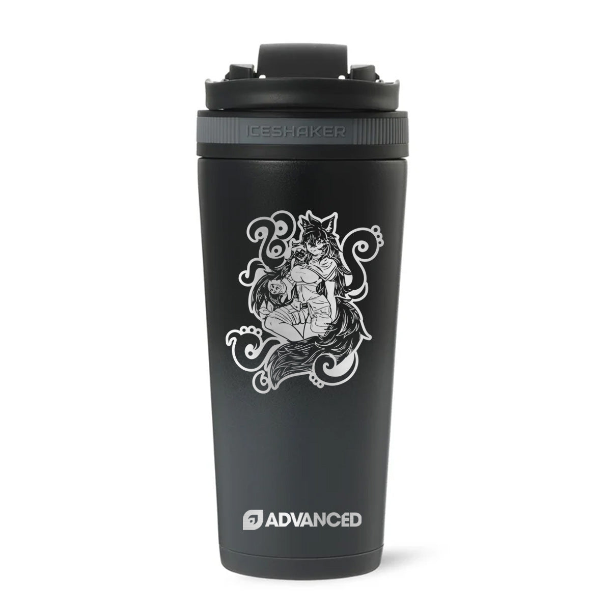 WiWi Custom 26oz Ice Shaker - Grey Color Rush