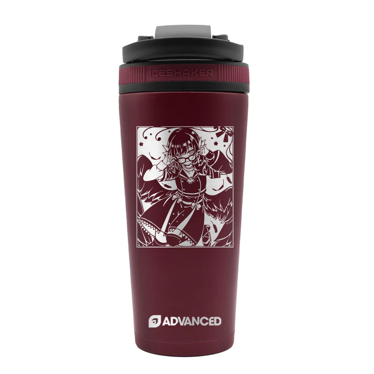 Mikarasu Custom 26oz Ice Shaker - Maroon