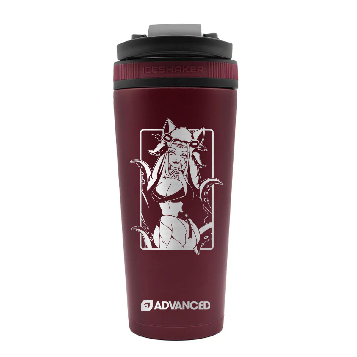 Zombae 26oz Ice Shaker - Maroon