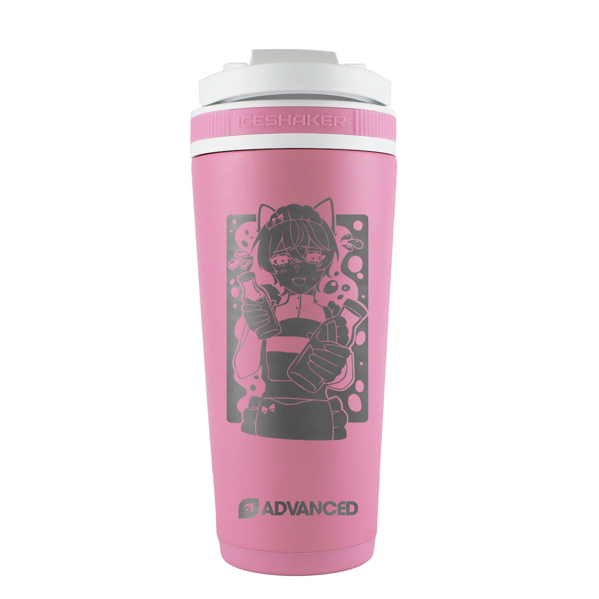 MaNameBin Custom 26oz Ice Shaker - Pink