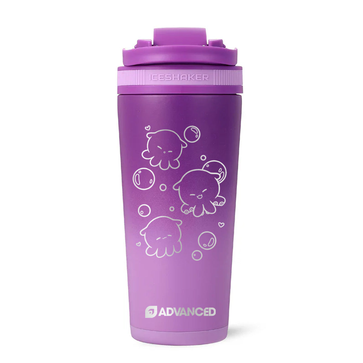 Ywuria Custom 26oz Ice Shaker - Purple Color Rush