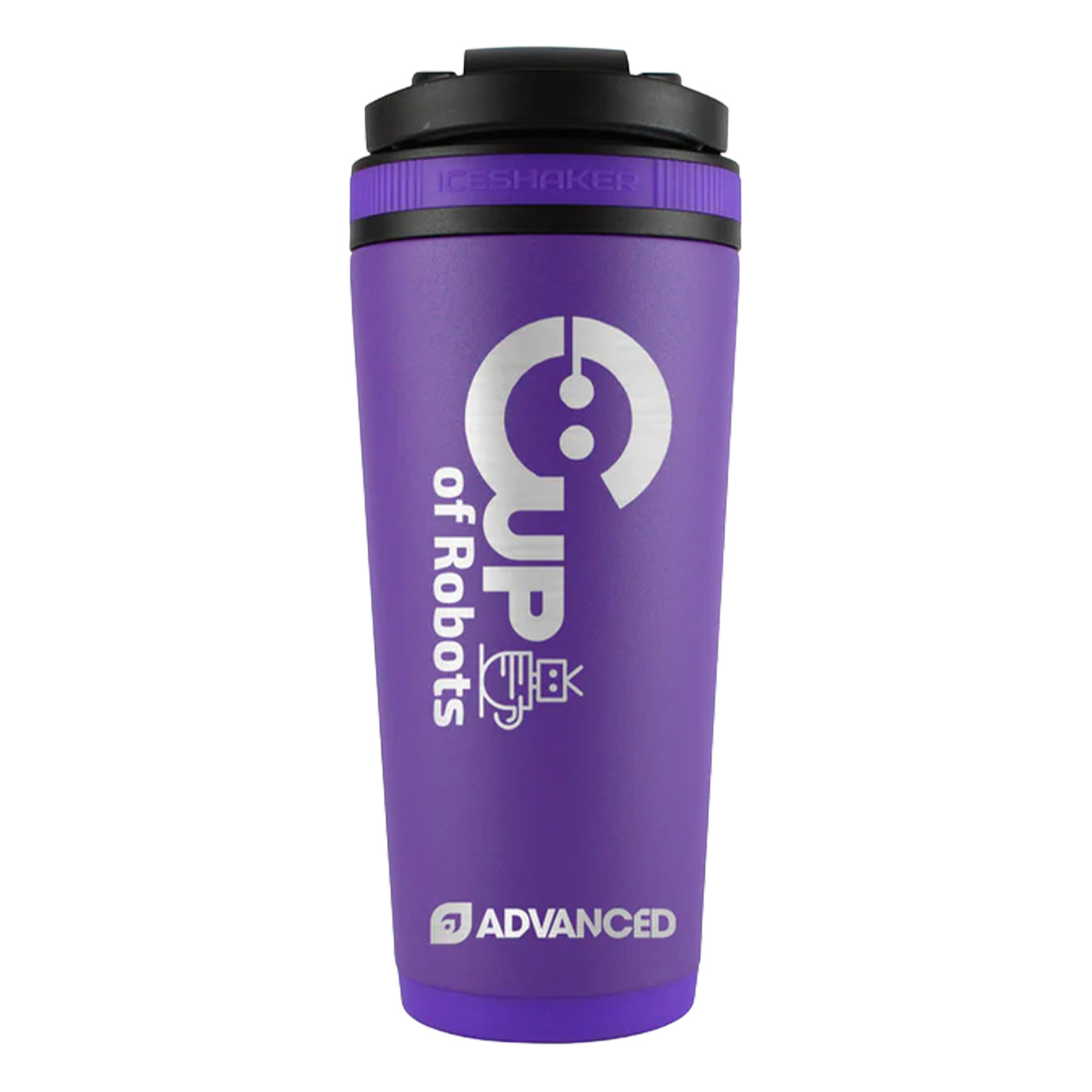 CupofRobots Custom 26oz Ice Shaker - Purple