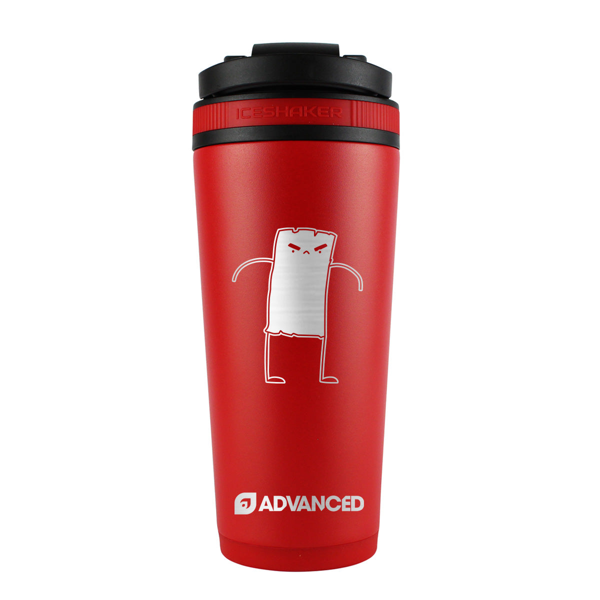 Baconcrumbz Custom 26oz Ice Shaker - Red