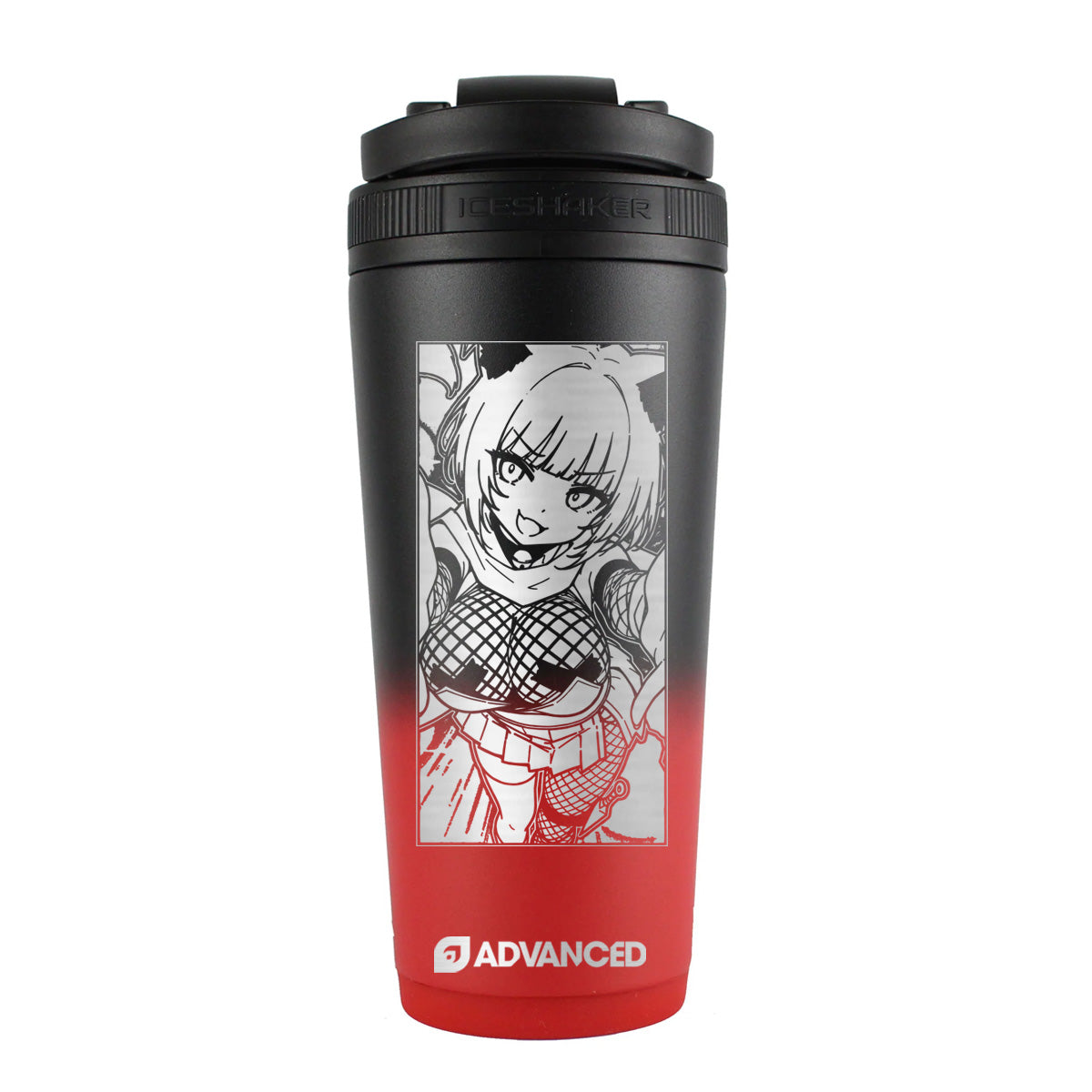 DreaMINspirit Custom 26oz Ice Shaker - Red Black Ombre