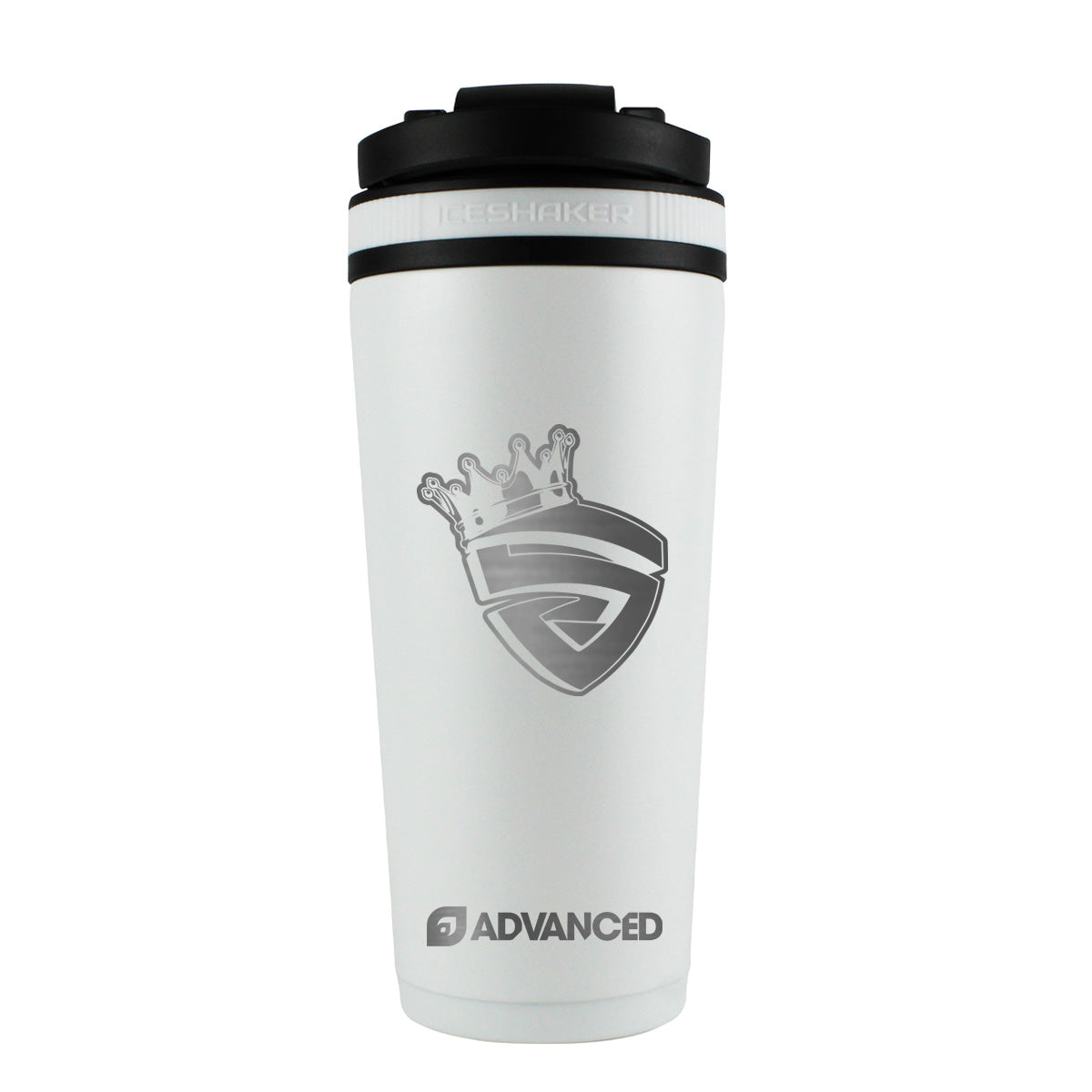 ShadedStep Custom 26oz Ice Shaker - White