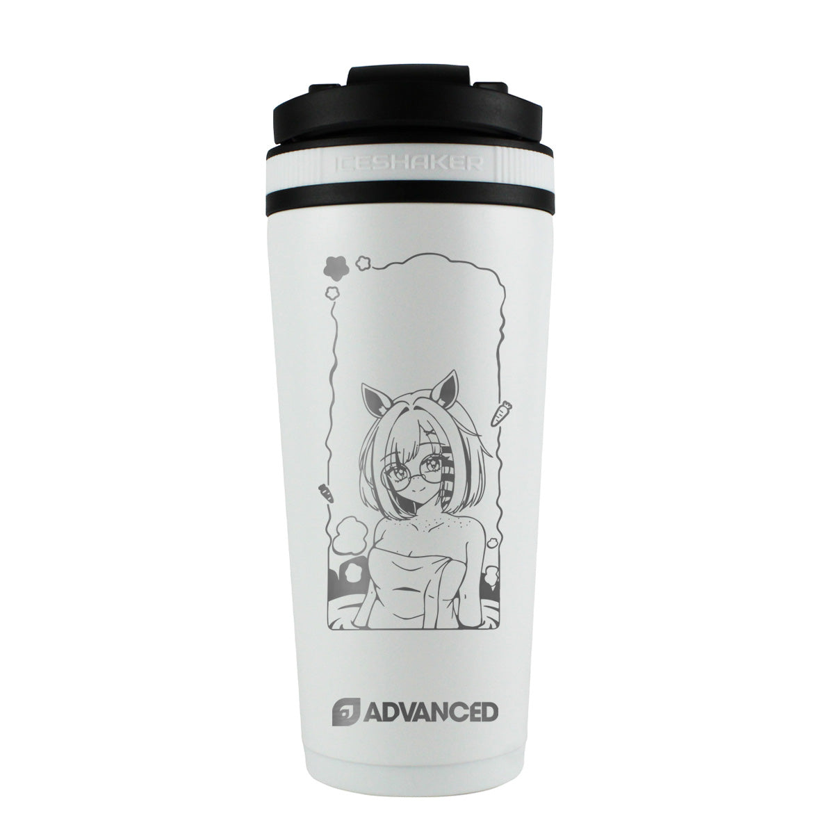 Teeny Custom 26oz Ice Shaker - White