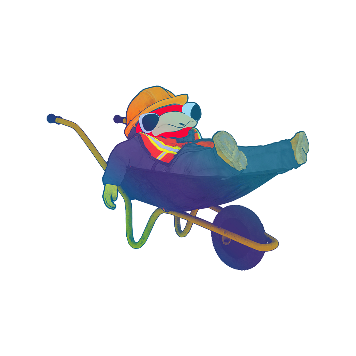 Zilverk Chilled Guy Sticker