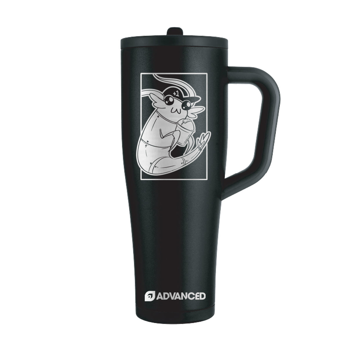 Glowl V2 Custom 40oz Legend Series Ice Shaker - Black