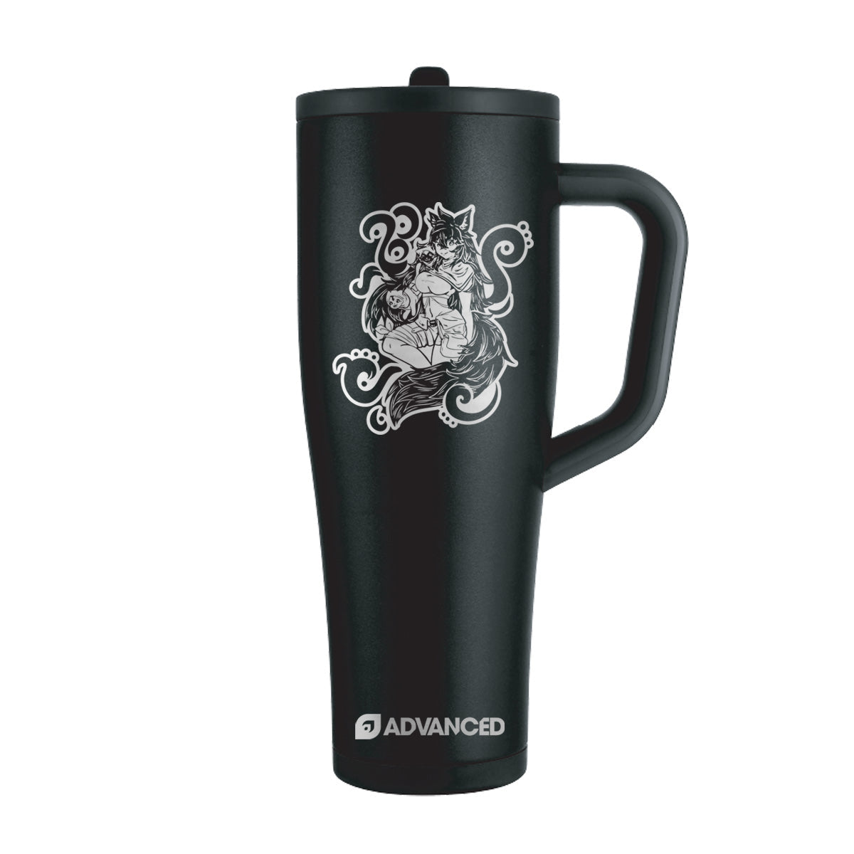 WiWi Custom 40oz Legend Series Ice Shaker - Black