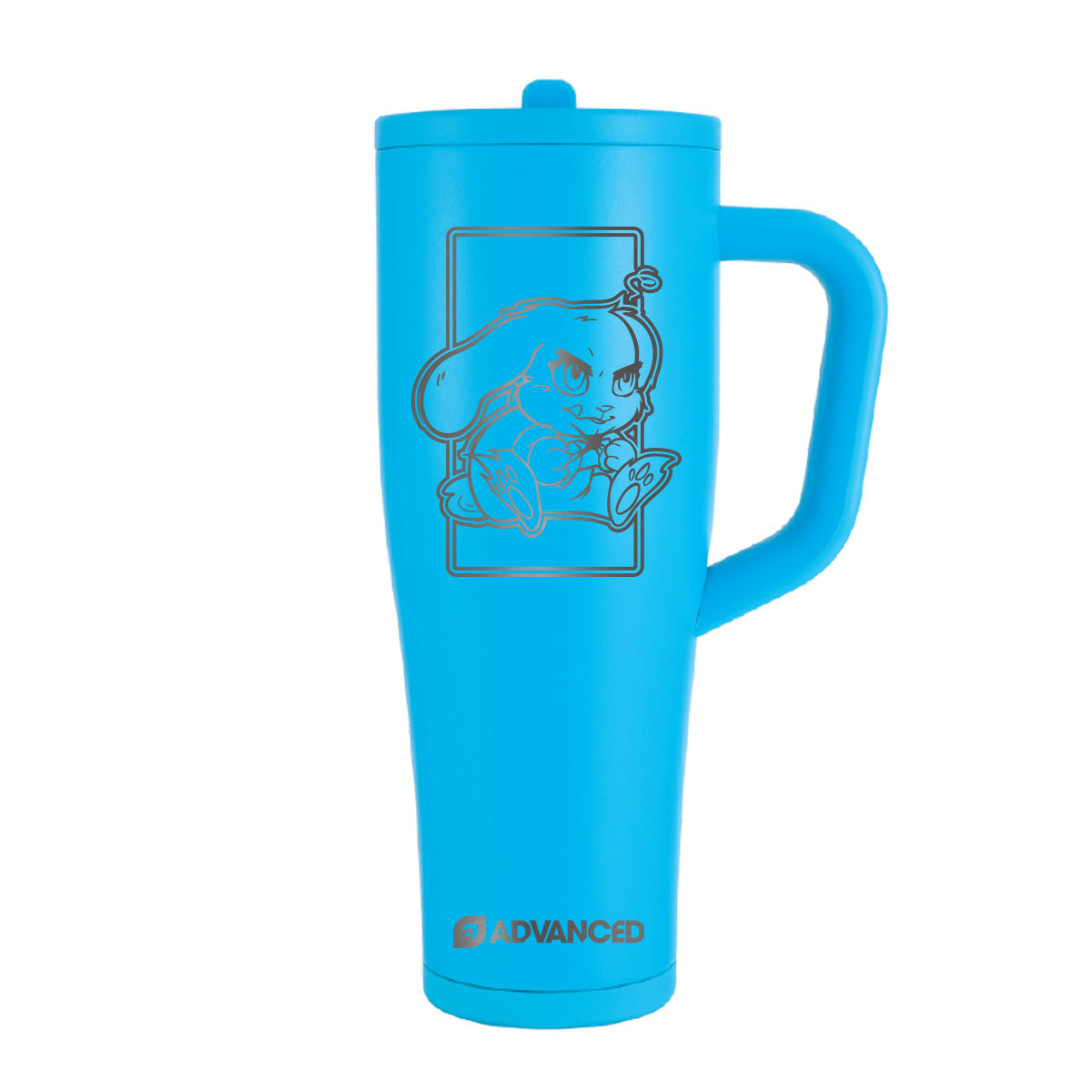 ChrispyGameplay Custom 40oz Legend Series Ice Shaker - Caribbean Blue