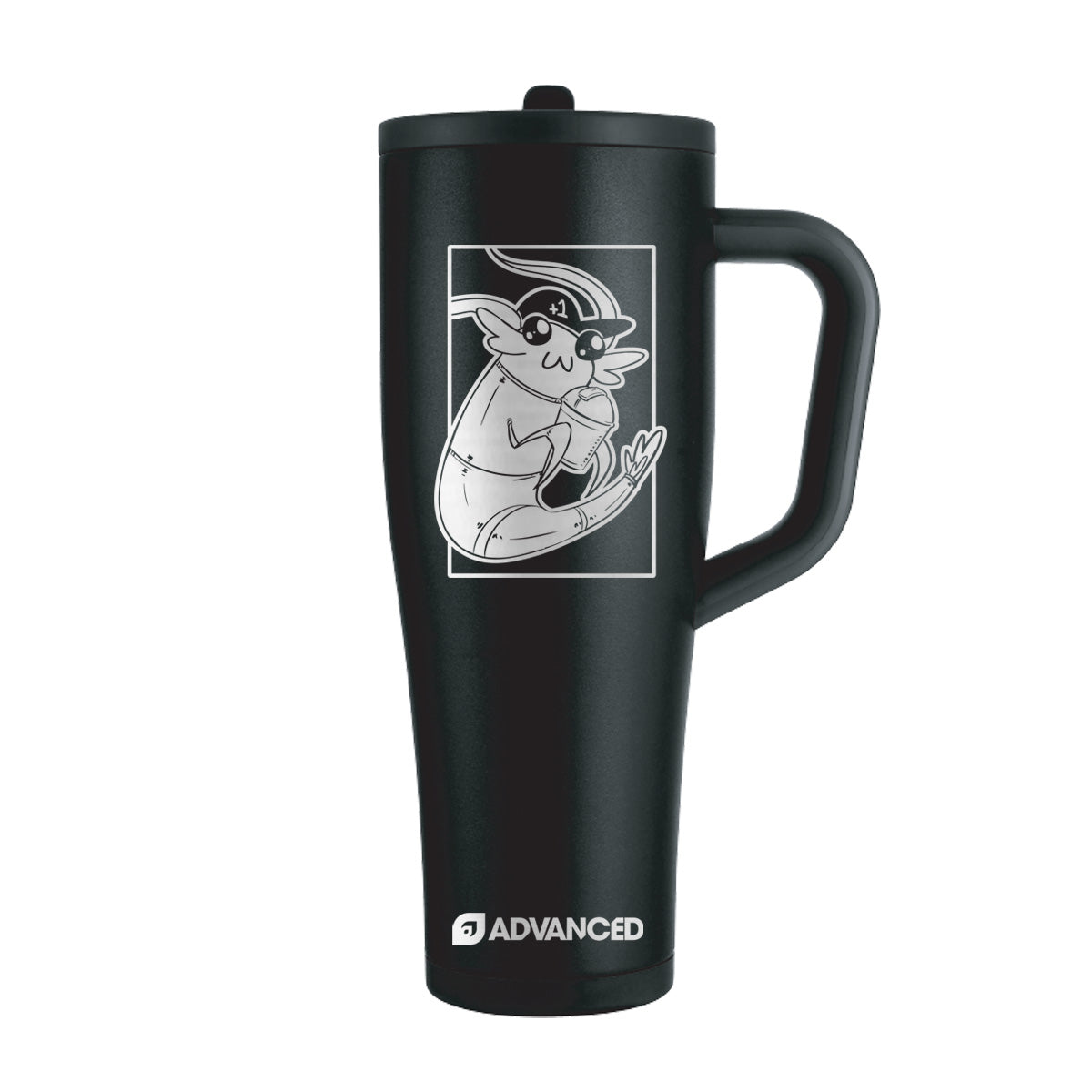 Glowl V2 Custom 40oz Legend Series Ice Shaker - Ceramic Black