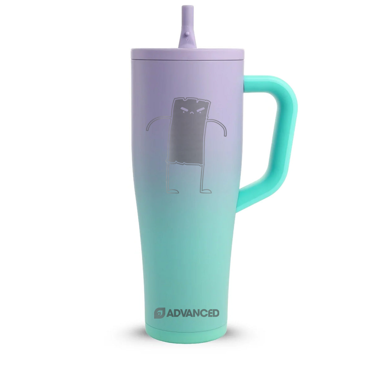 Baconcrumbz Custom 40oz Legend Series Ice Shaker - Matte Mermaid