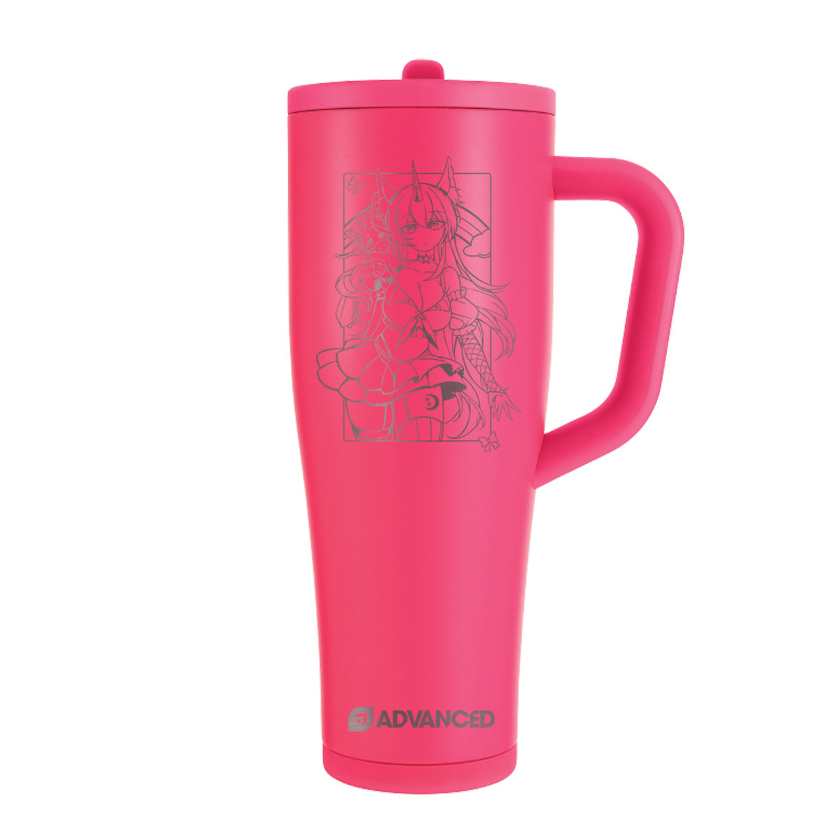 LuminaKira Custom 40oz Legend Series Ice Shaker - Neon Pink