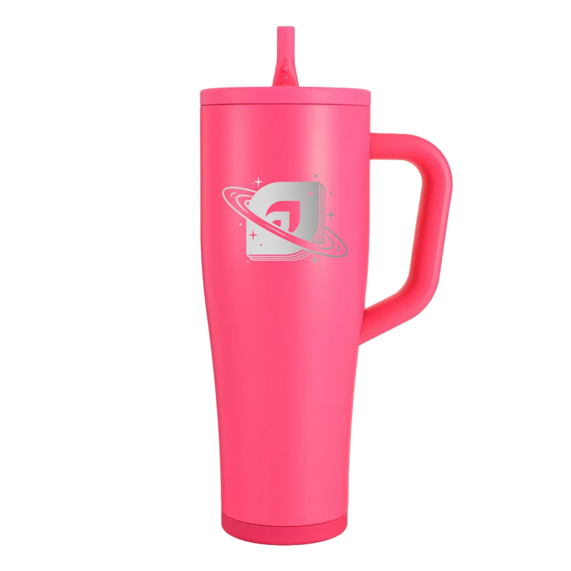 Ringed Nebula 40oz Legend Series Ice Shaker - Neon Pink