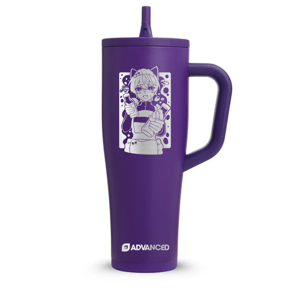 MaNameBin Custom 40oz Legend Series Ice Shaker - Purple