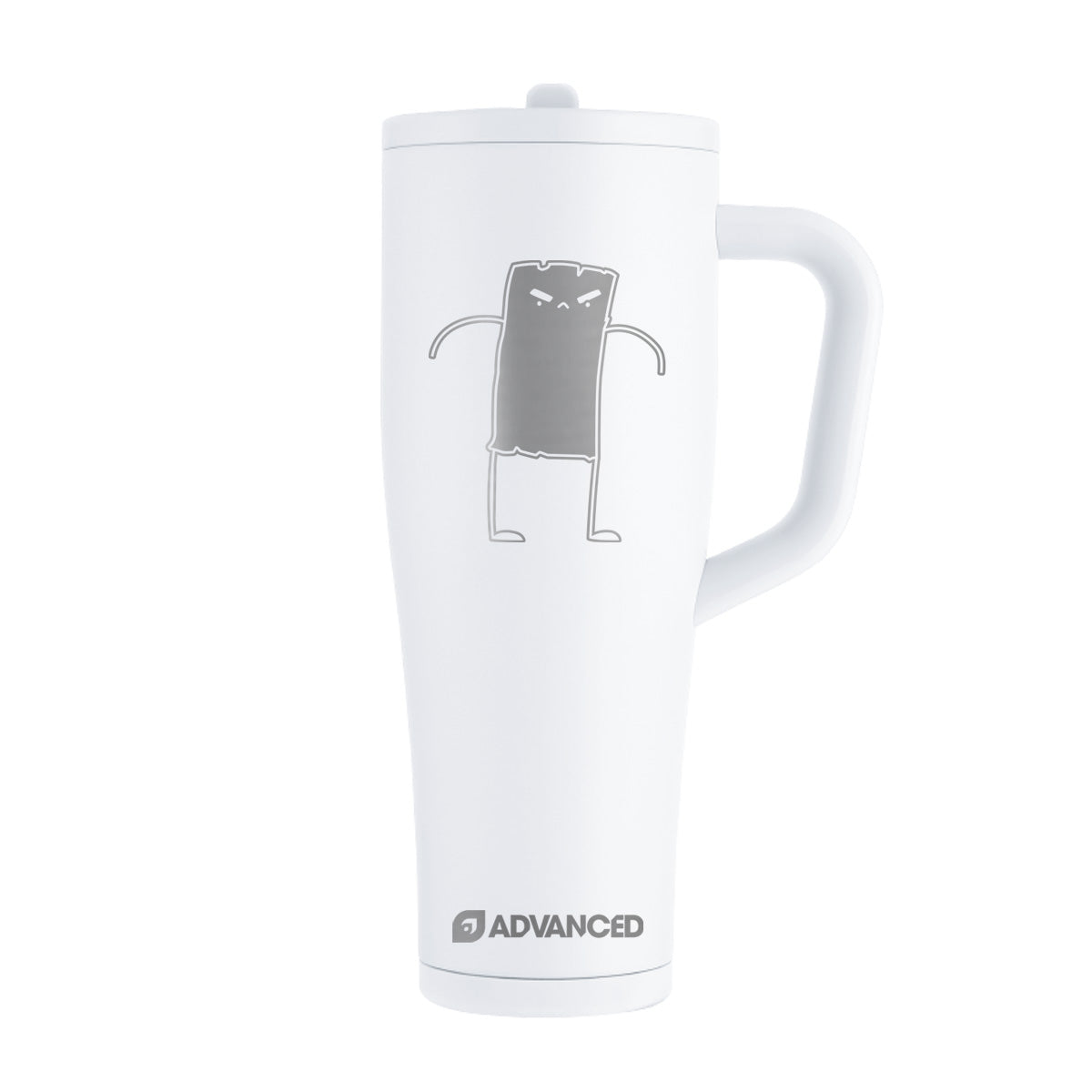 Baconcrumbz Custom 40oz Legend Series Ice Shaker - White