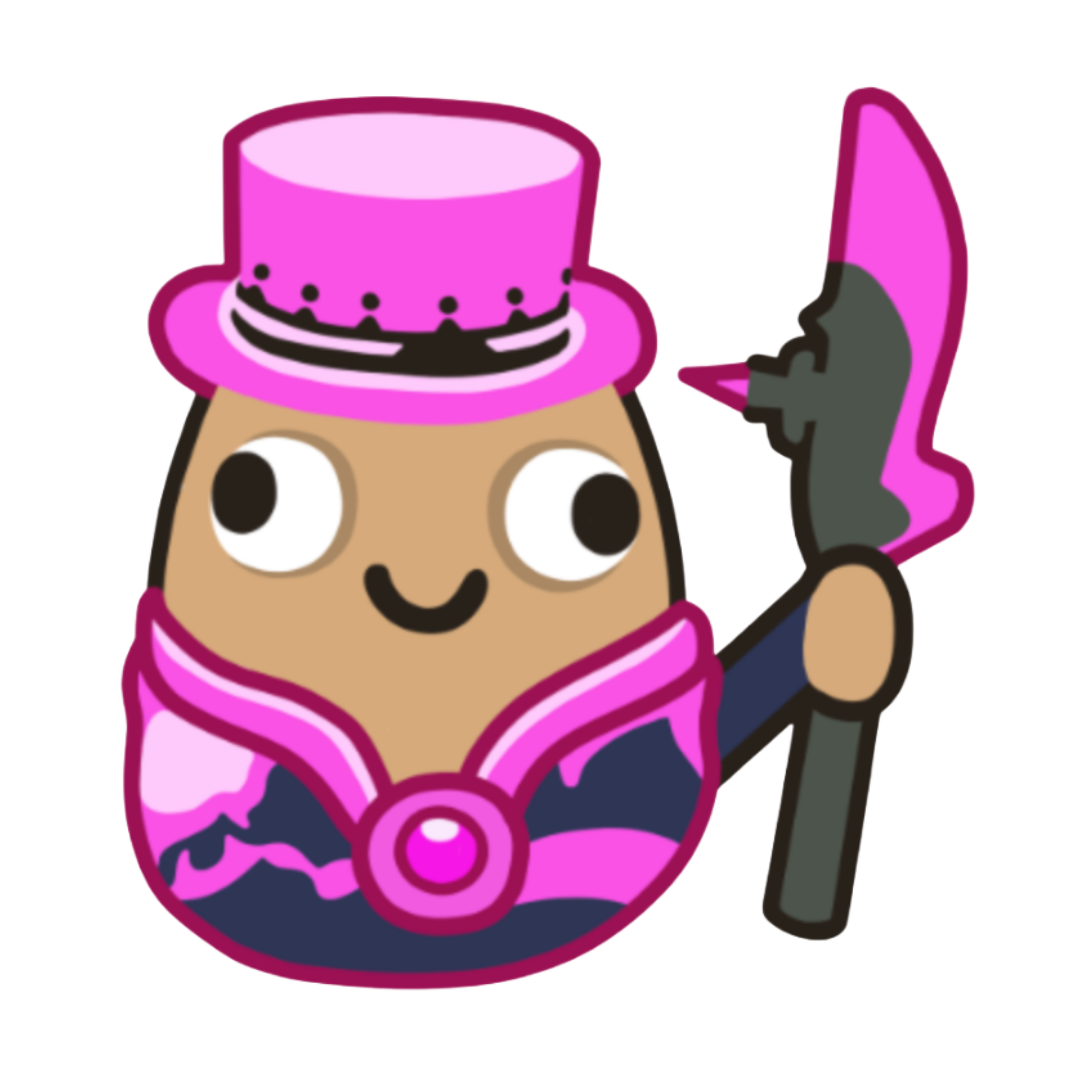 MorrolanTV Sticker - Pink