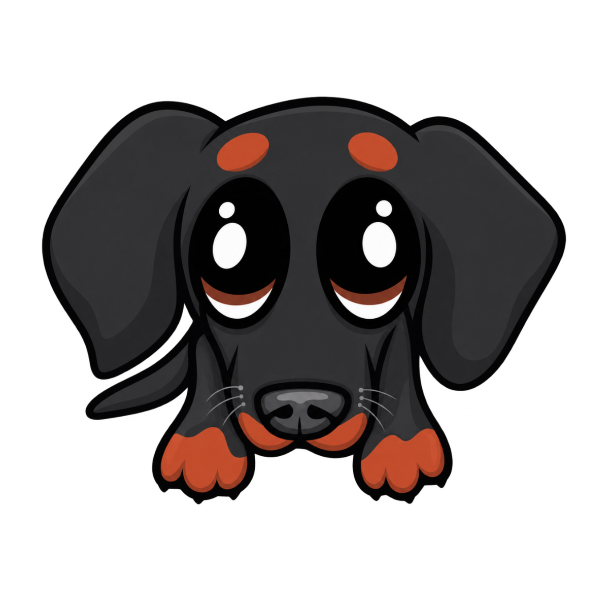 IvyTheArtist - Dog Sticker