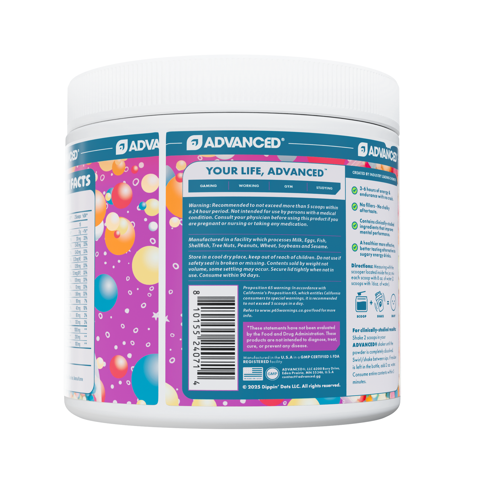 Dippin' Dots - Rainbow Ice