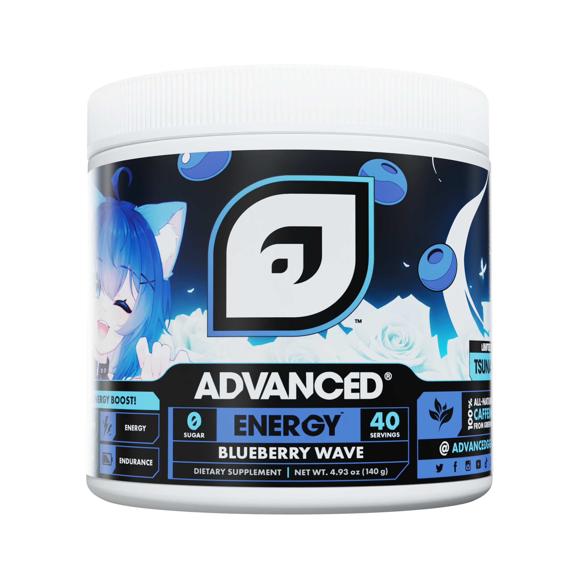 Tsunamicat's Blueberry Wave