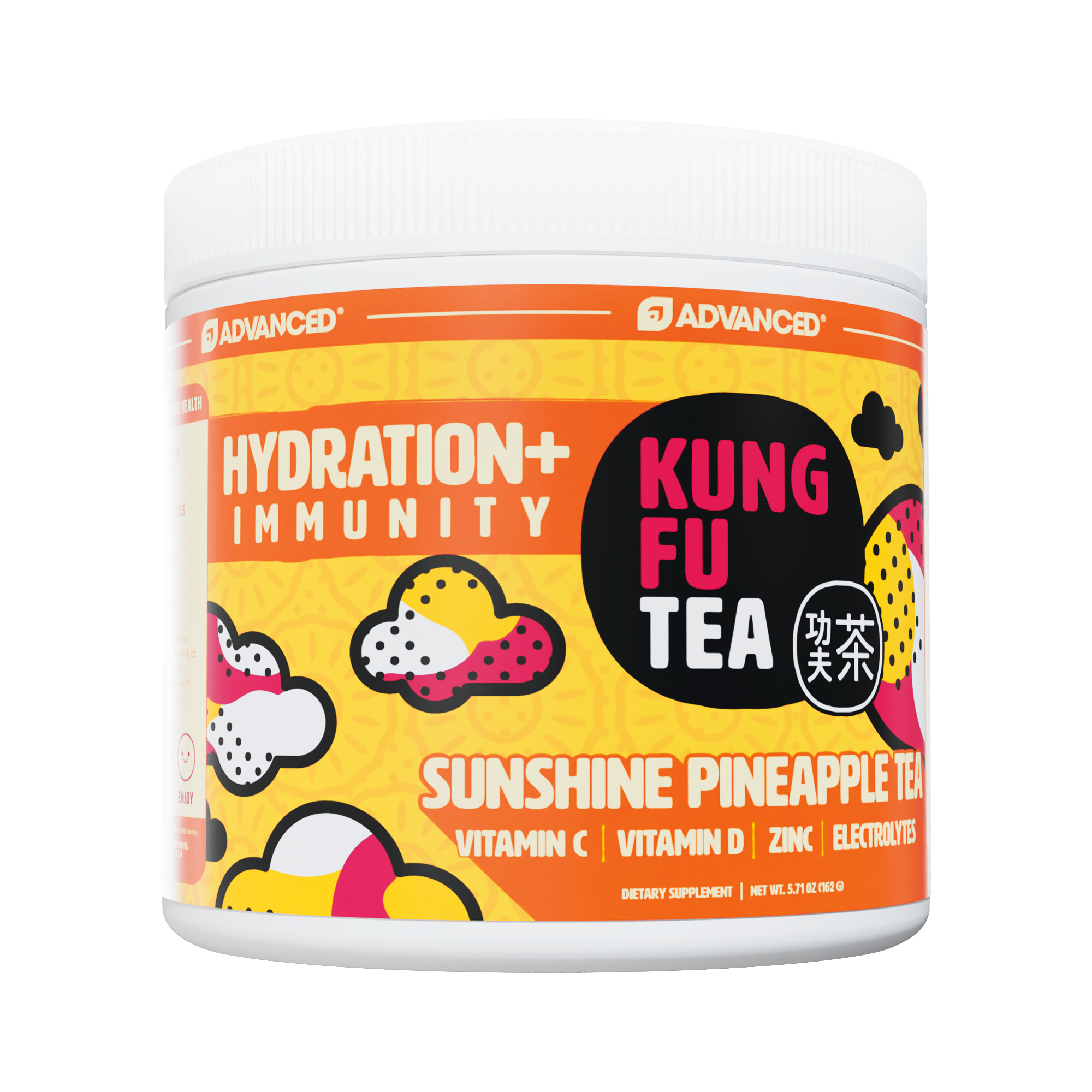 Immunity+ Hydration Kung Fu Tea Sunshine Pineapple Tea