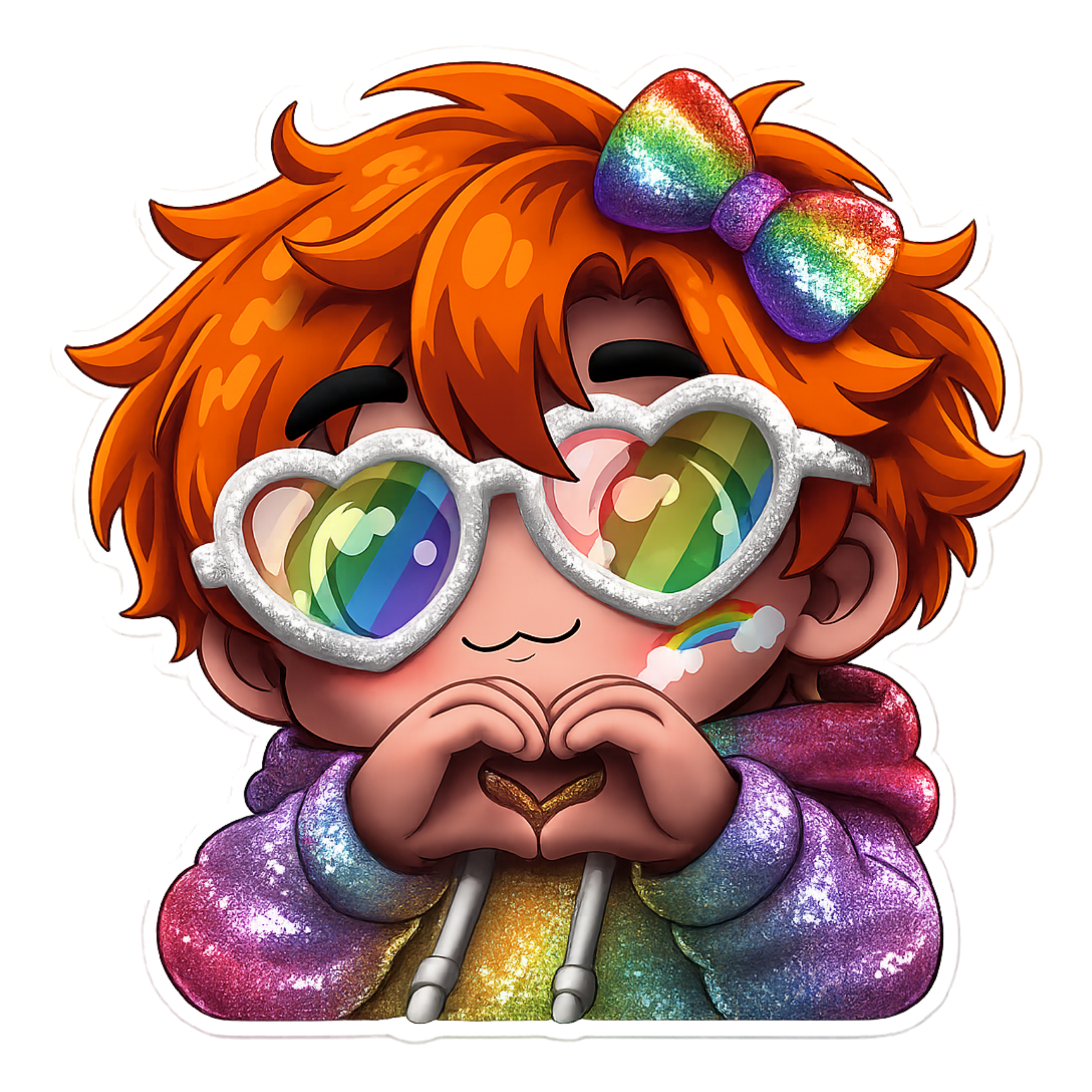 Voosh Pride Sticker