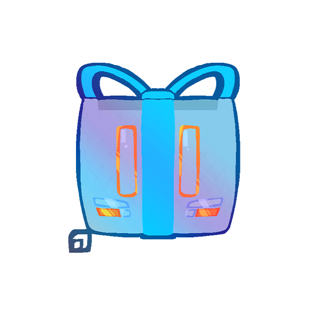 Diesel's Christmas Sticker