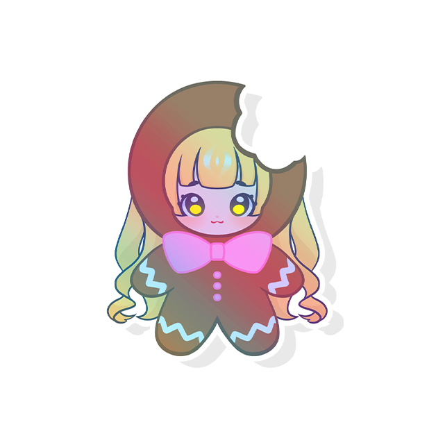 Lannah's Christmas Gingerbread Sticker