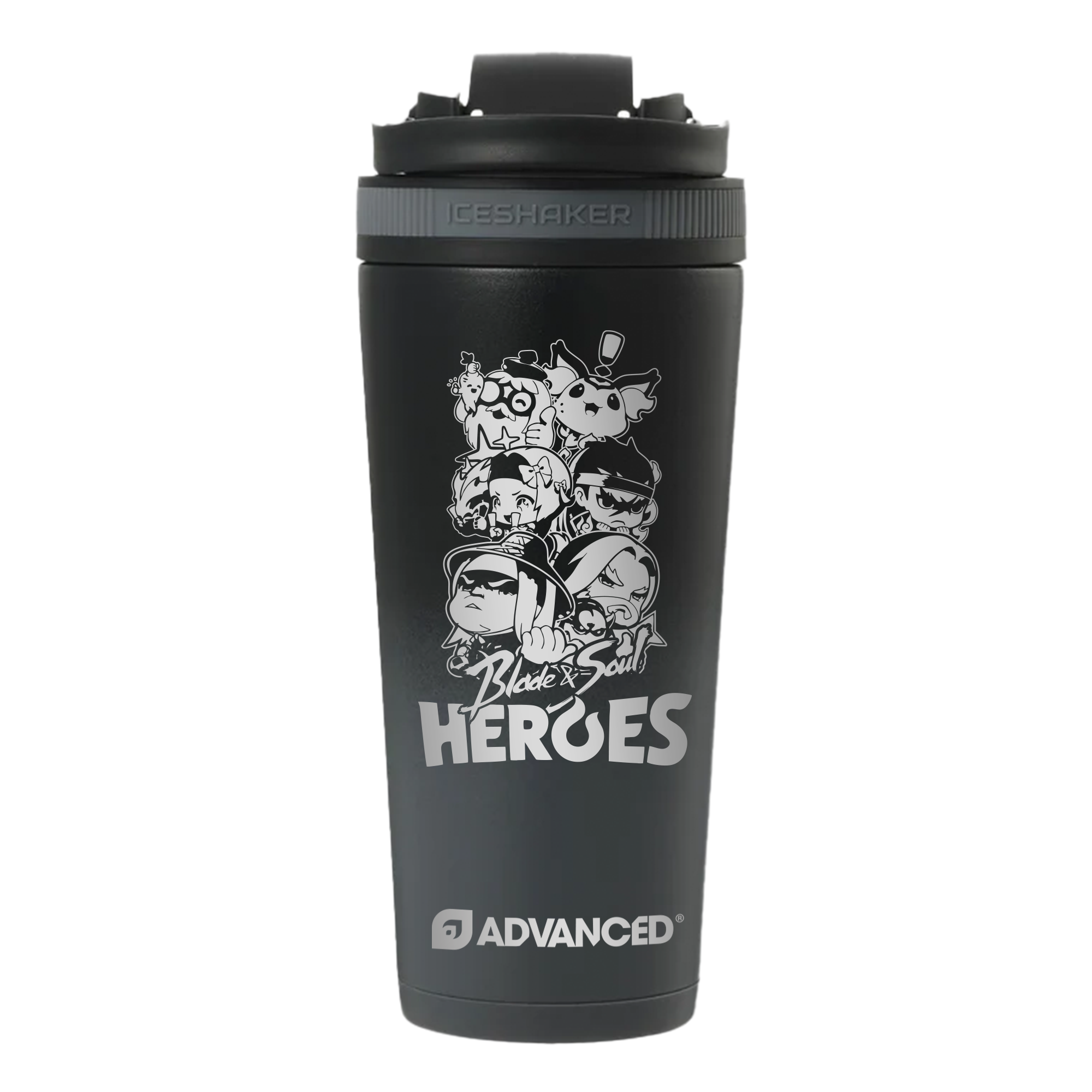 Blade & Soul Heroes 26oz Ice Shaker - Grey Color Rush