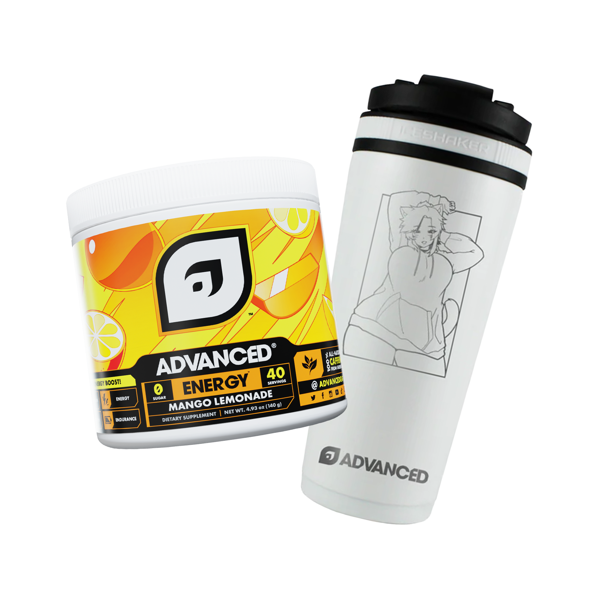 Fangz White Shaker Bundle