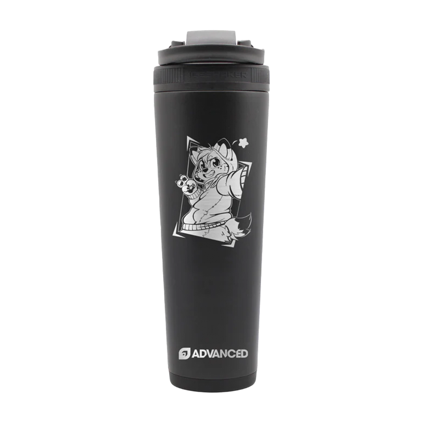 Corgi Cam Custom 32oz Ice Shaker - Black