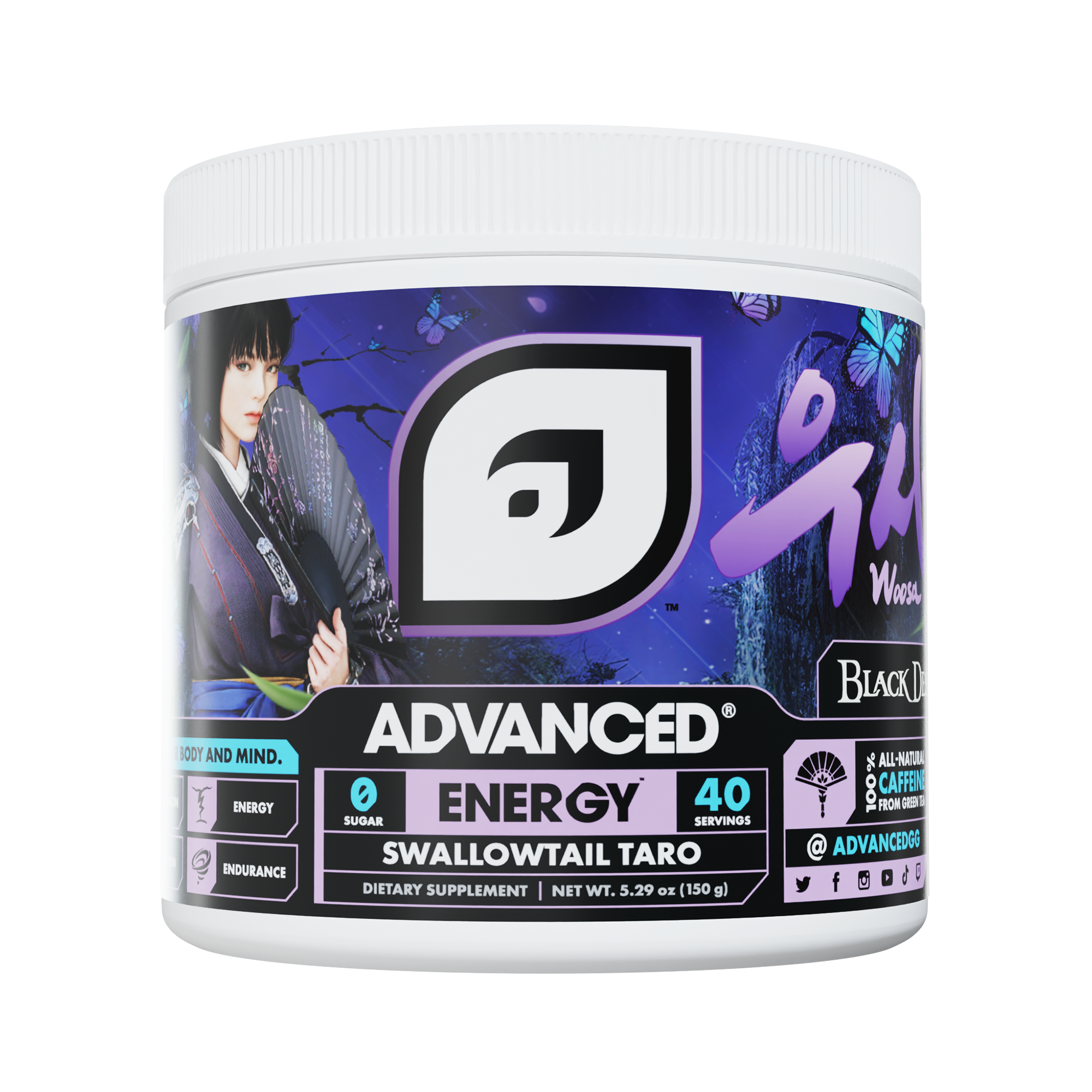 ADV x Black Desert Swallowtail Taro