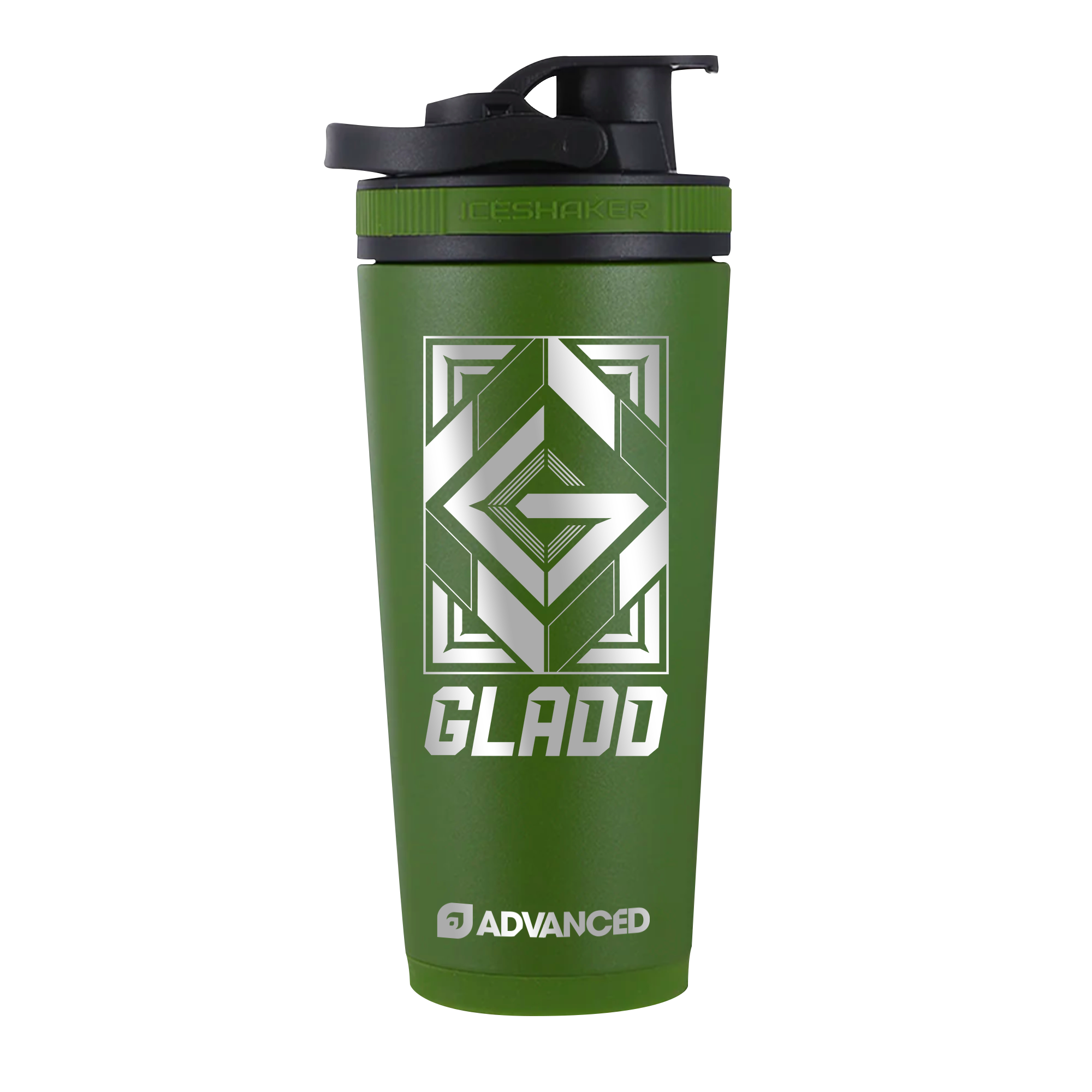 Gladd x ADVANCED Premium 26oz Ice Shaker - Green