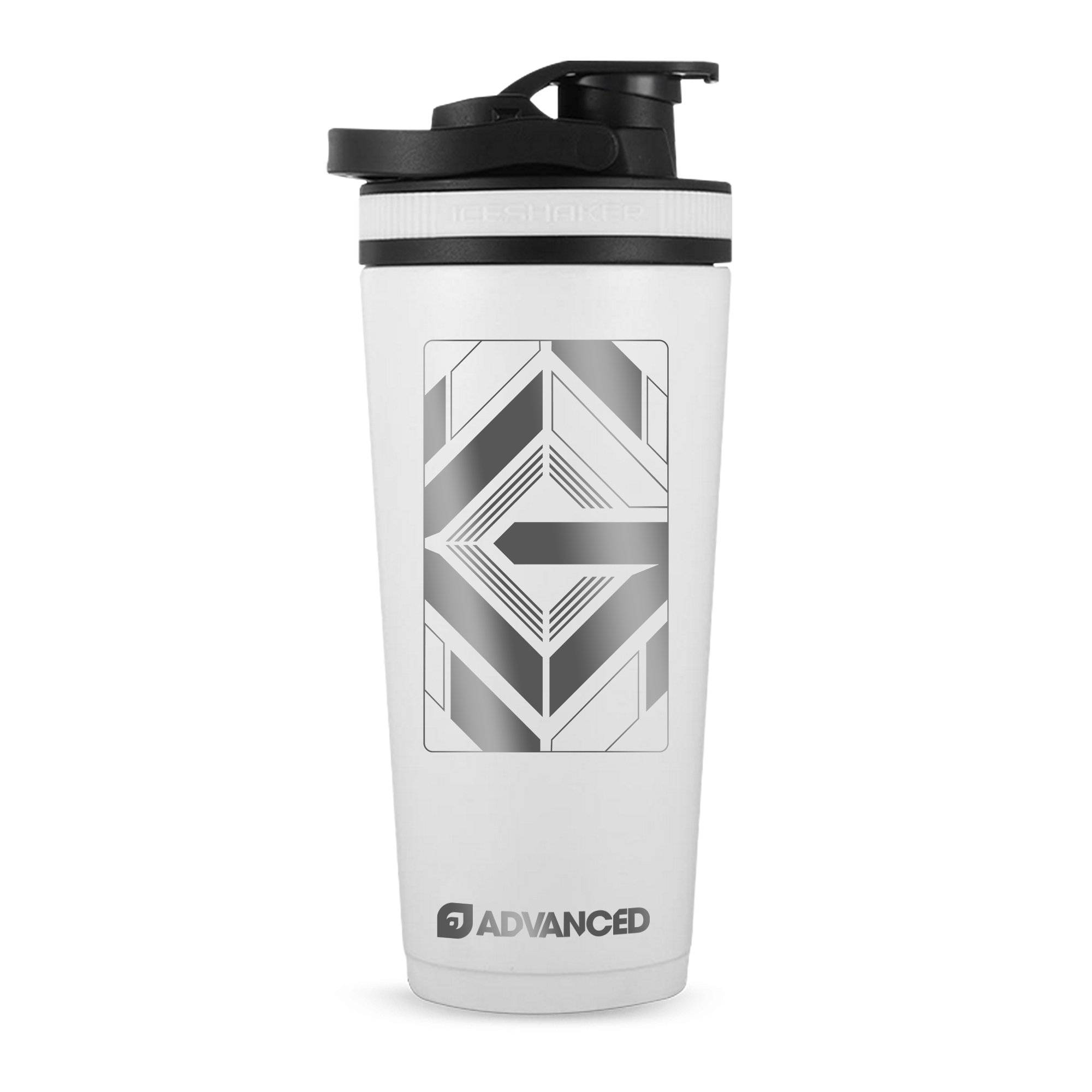 Gladd x ADVANCED Premium 26oz Ice Shaker - White