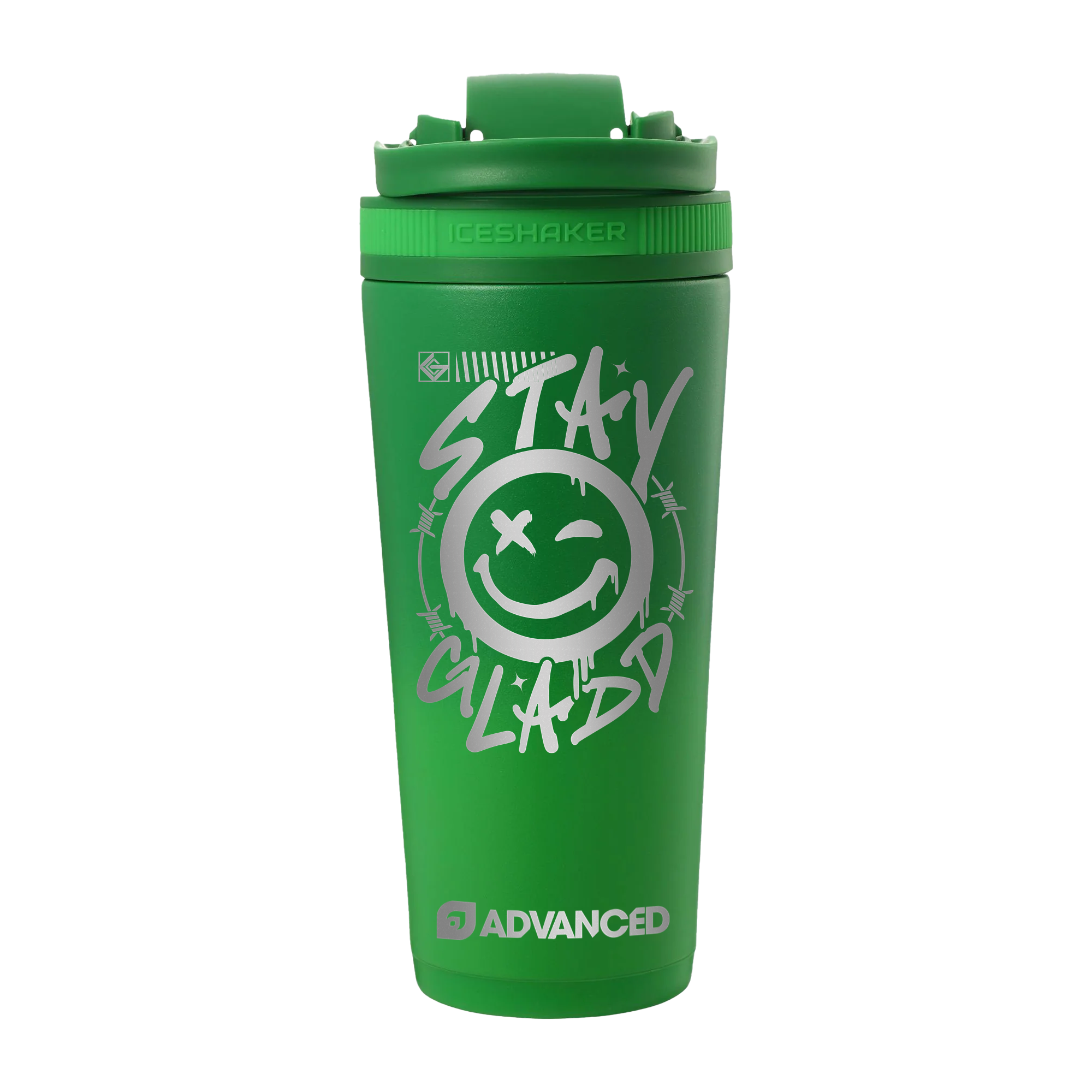 Stay Gladd Green Ice Shaker - Limited Edition 26oz