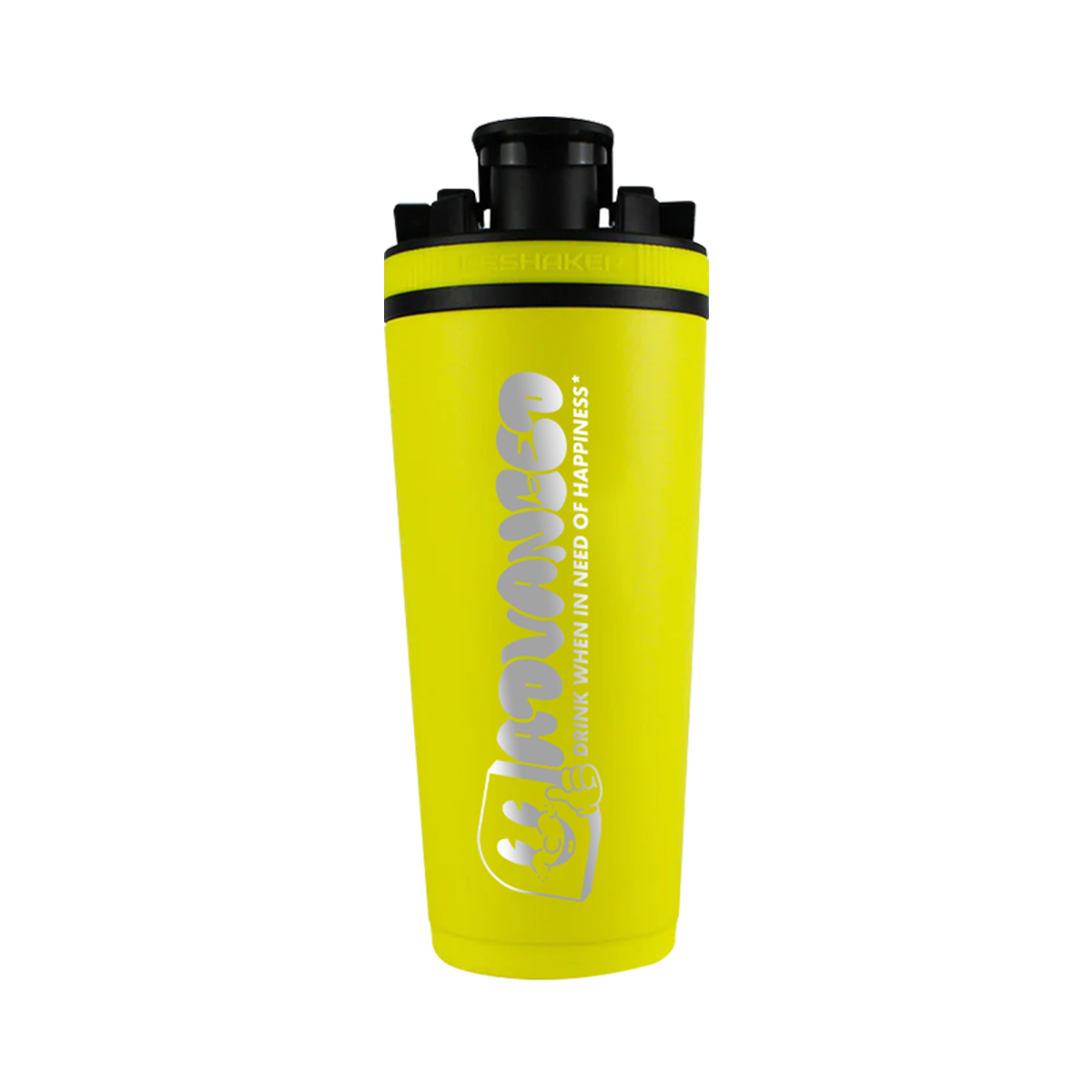 Happiness ADV x Ice Shaker Premium 26oz Shaker - Yellow