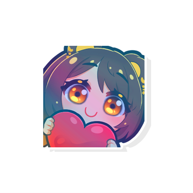 BearyEin's Heart Sticker