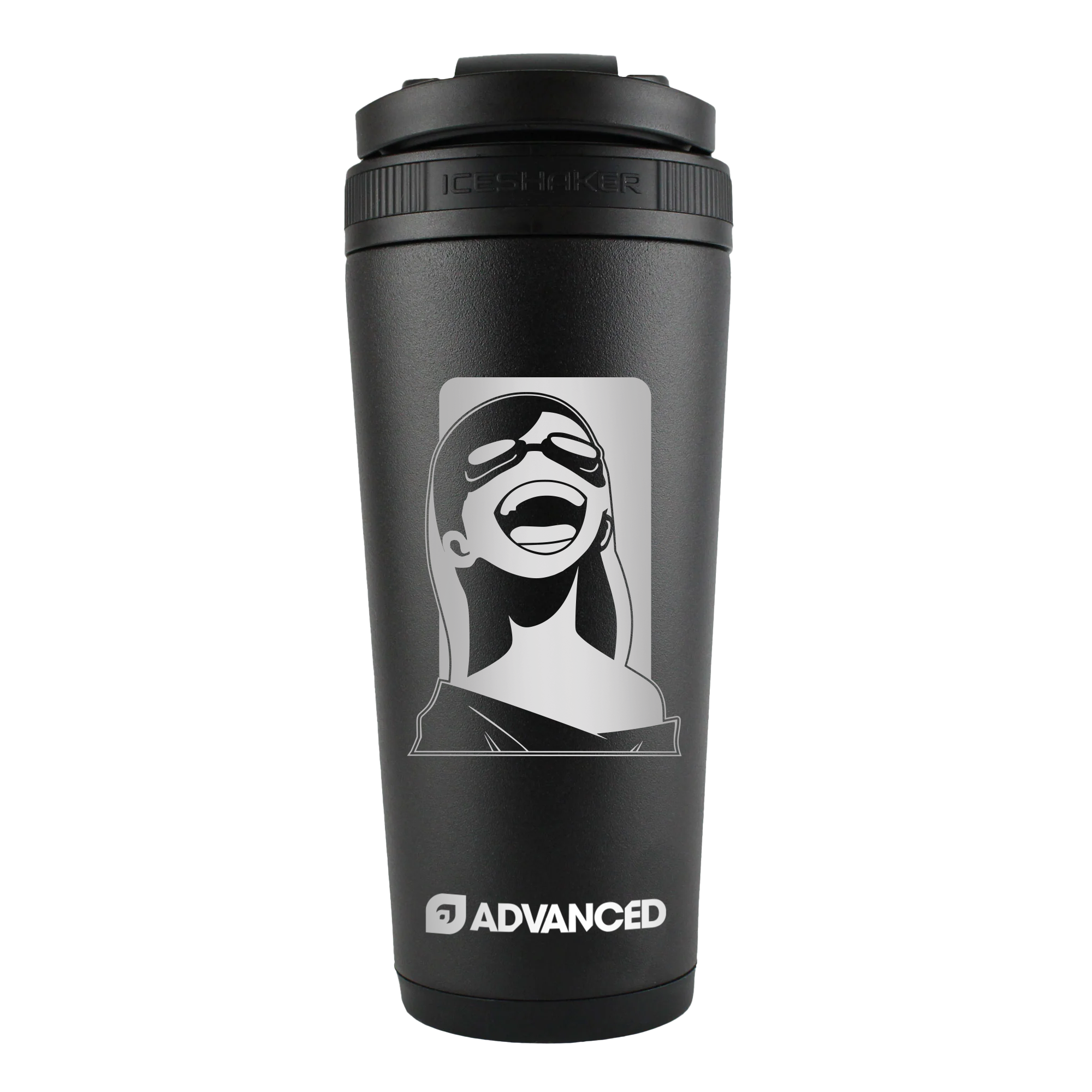 CuriousJoi Custom 26oz Ice Shaker - Black